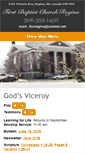 Mobile Screenshot of firstbaptistregina.ca